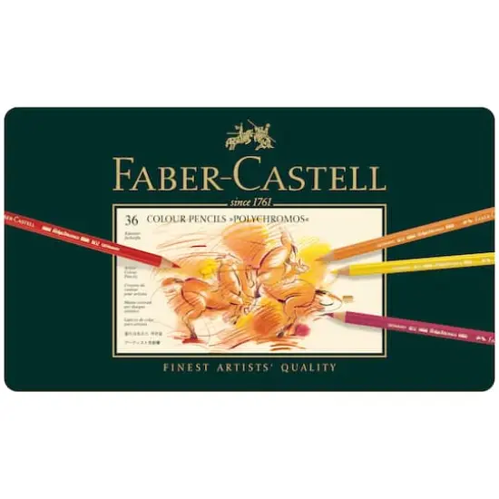 Faber-Castell Polychromos 36 Color Pencil Set {1}