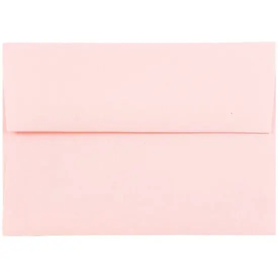JAM Paper A6 Blank Greeting Cards & Envelopes Set, 100ct. Baby Pink {4}
