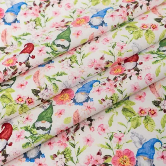 SINGER Fabric Cotton Spring Gnome Bundle {6}