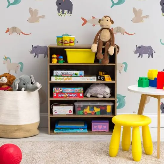 IRIS&reg; 31.5" 5-Tier Organizer Shelf Brown  {6}