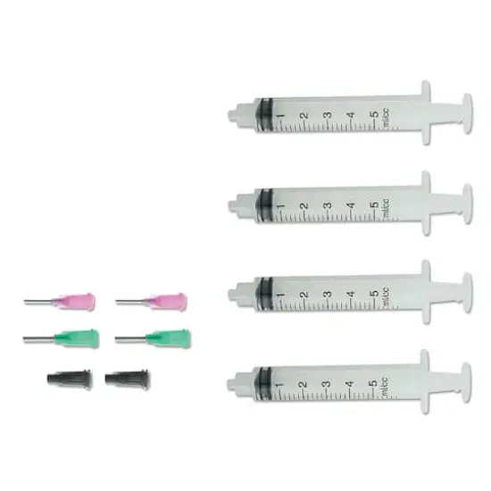 The Beadsmith&reg; Crystal FX&trade; Thick Viscosity Glue Syringes & Tips {3}
