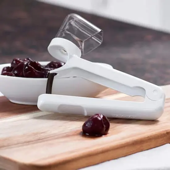 Household Essentials Leifheit Cherry Pitter with Stone Catcher {3}