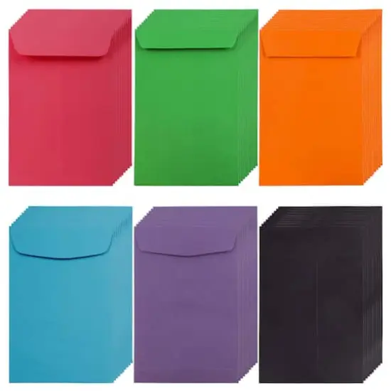JAM Paper 6" x 9" Assorted Open End Catalog Envelopes, 60ct. {4}