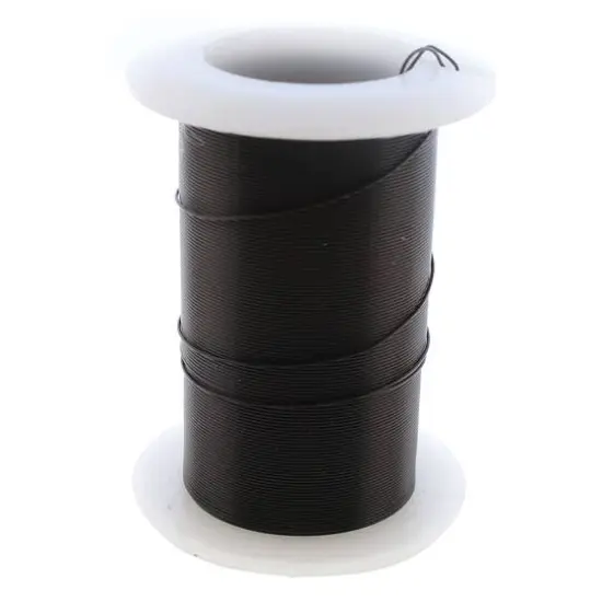 The Beadsmith&reg; Wire&trade; Elements 26 Gauge Tarnish-Resistant Wire Black {6}