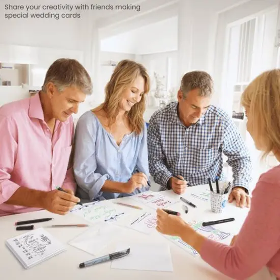 Arteza Experience Box 85 Piece Calligraphy and Lettering Party Kit {7}