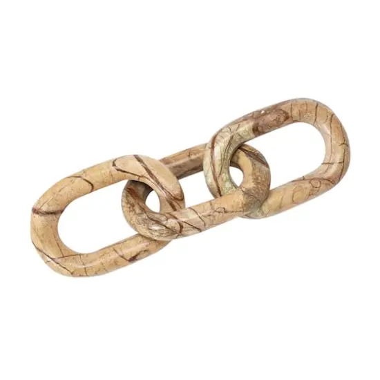 Hello Honey&reg; 13" Variegated Decorative Marble Chain Brown {1}