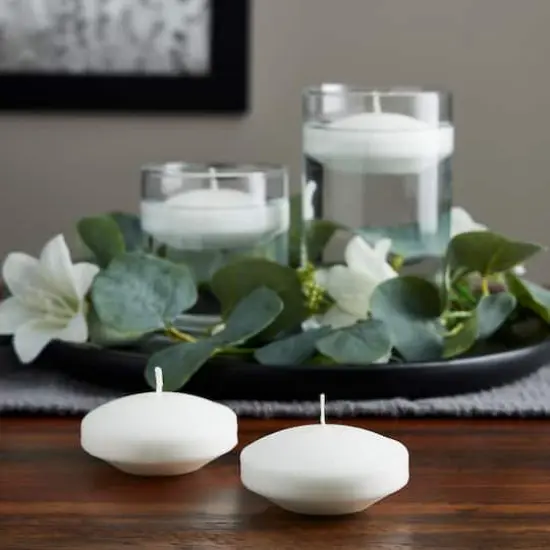 Basic Elements&trade; White Floating Candles, 4ct. by Ashland&reg; {3}