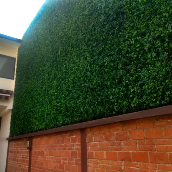 "Moss" Artificial Foliage Plant Green Wall Panels, 4ct. {10}