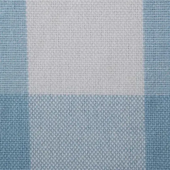 DII&reg; Buffalo Check Oversized Napkin, 6ct. Light Blue/White {6}