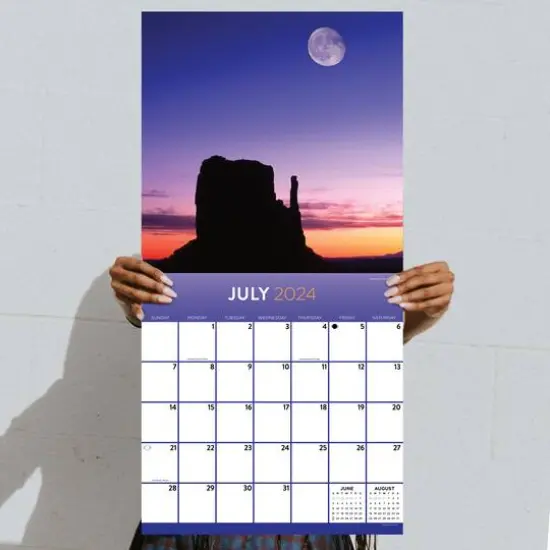 TF Publishing 2024 Moons Wall Calendar {6}