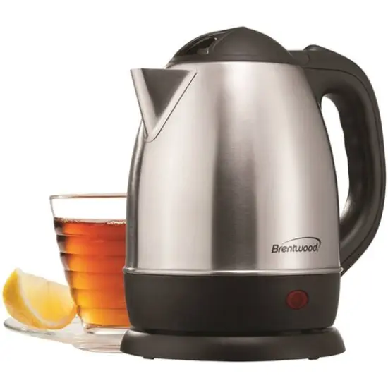 Brentwood 1.2L Stainless Steel Electric Cordless Tea Kettle {9}