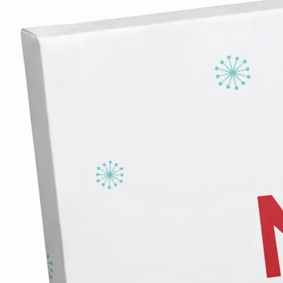 Merry Christmas Trees Canvas Wall Art {4}