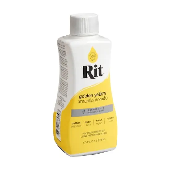 Rit&reg; All Purpose Liquid Dye Golden Yellow {3}