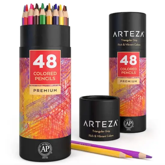 Arteza&reg; Premium Colored Pencils, 48ct. {9}