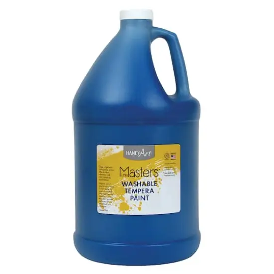Handy Art&reg; Little Masters&reg; Washable Tempera Paint Gallon, 2ct. Blue {4}
