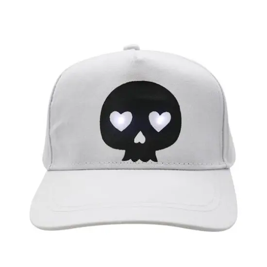 Skull Light Up Baseball Cap by Celebrate It&trade; {1}
