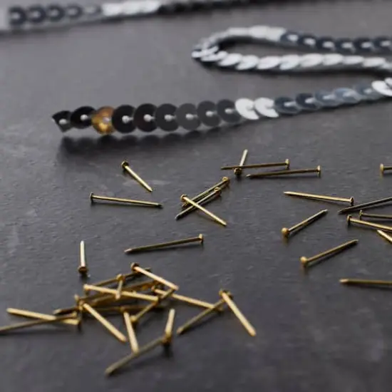 Loops & Threads&trade; Applique/Sequin Pins Brass {3}