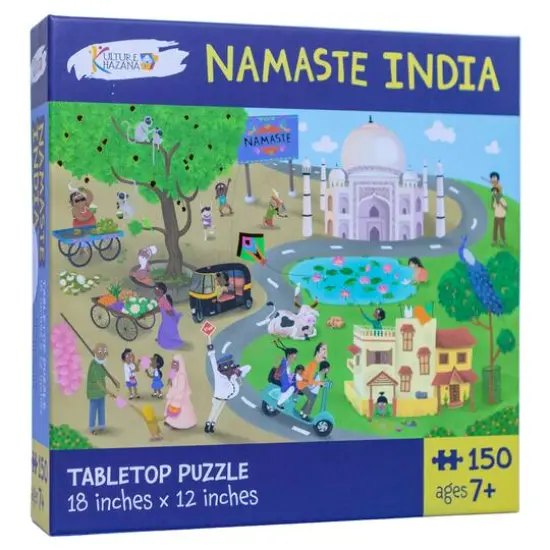 Kulture Khazana Namaste India 150 Piece Puzzle {6}