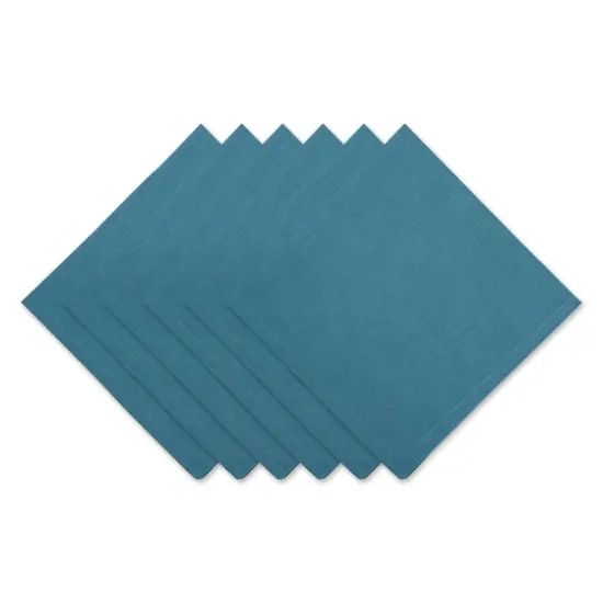 DII&reg; Solid Oversized Napkin, 6ct. Teal {1}