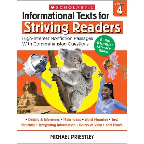 Scholastic Teaching Resources Informational Texts for Striving Readers: Grade 4 {1}