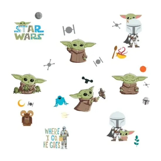 RoomMates Star Wars&shy;&trade; The Child Illustrated Peel & Stick Wall Decals {1}