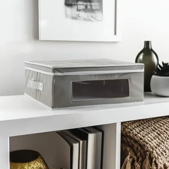 DII&reg; Gray Closet Storage Cube {1}