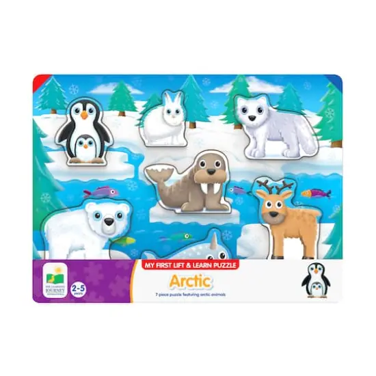 My First Lift & Learn Puzzle - Artic: 7 Pcs {1}