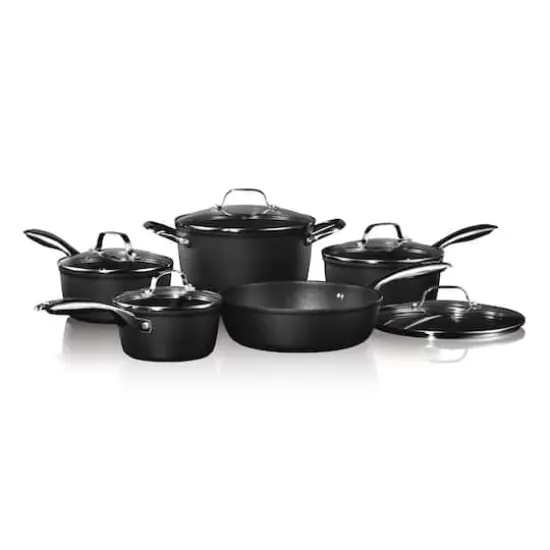 THE ROCK&trade; by Starfrit Diamond 10-Piece Cookware Set {1}