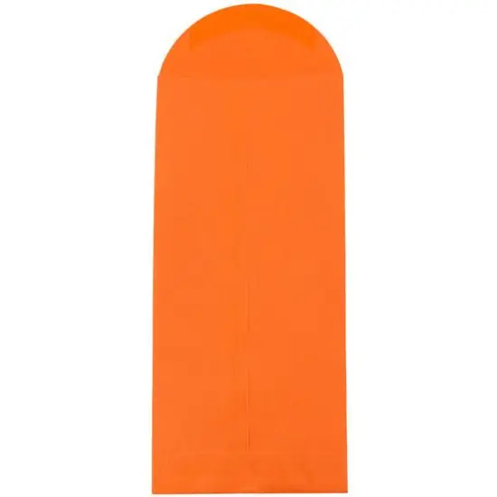 JAM Paper 4.75" x 11" Policy Business Colored Envelopes, 50ct. Orange {4}