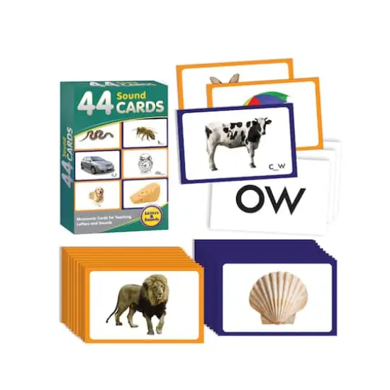Junior Learning&reg; 44 Sound Cards Learning Set  {1}