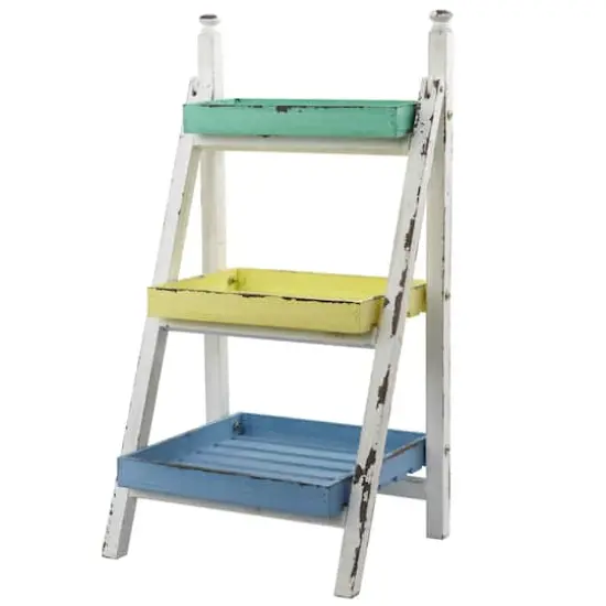 2ft. Farmhouse Decorative Plant Display Stand {3}