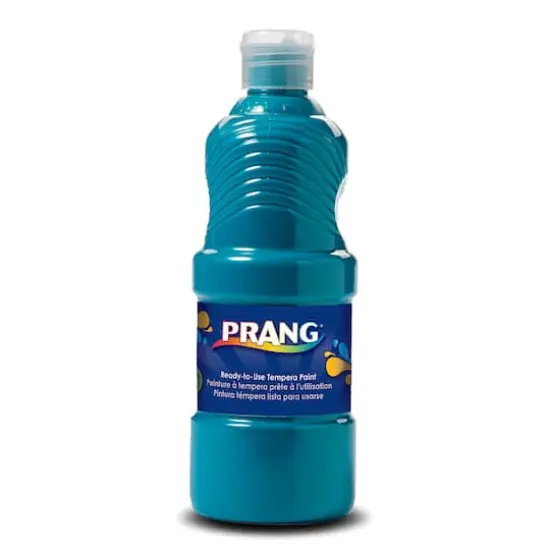 Prang&reg; 16oz. Ready-to-Use Tempera Paint Turquoise {1}