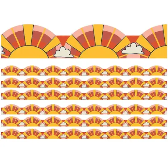 Eureka Adventurer Sunrise Deco Trim&reg; Set {1}