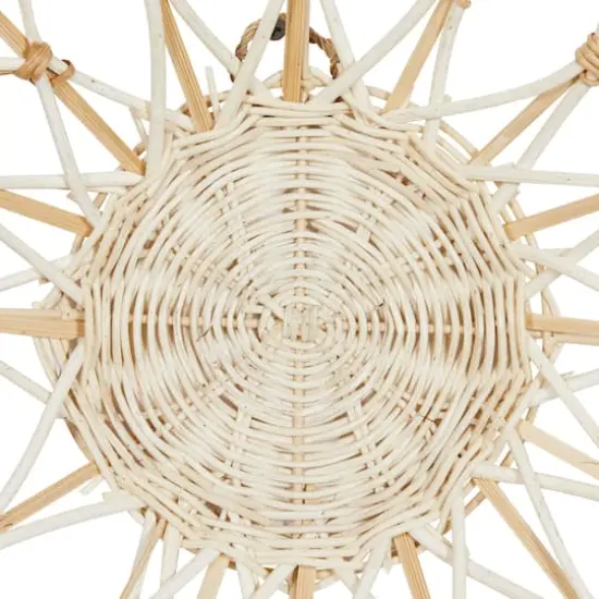 Set of 3 Brown Wood Coastal Style Abstract Wall Decor, 20", 24", 28" {3}