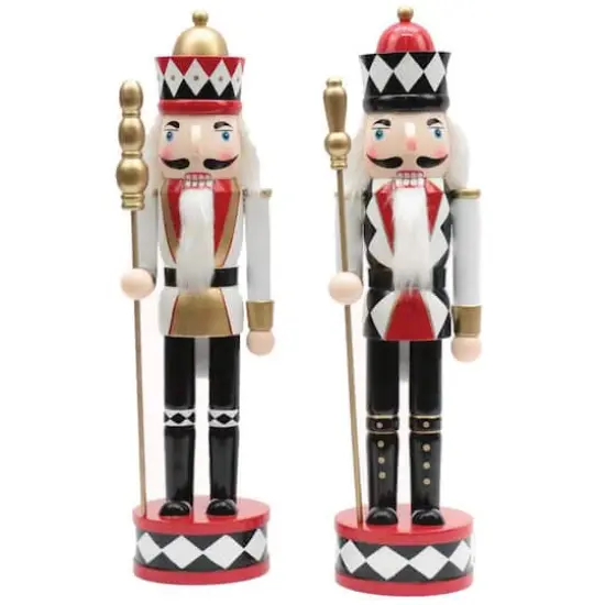 Santa's Workshop 15" Harlequin Nutcracker, 2ct. {1}
