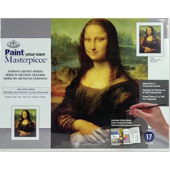Royal & Langnickel&reg; Mona Lisa Paint Your Own Masterpiece Kit {1}