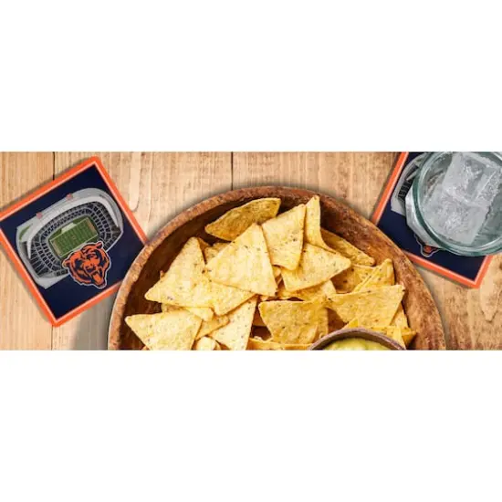 3D StadiumView Coasters Chicago Bears {4}