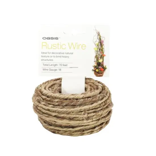 Reliant 18 Gauge Rustic Wire Floral Accessories Natural {1}