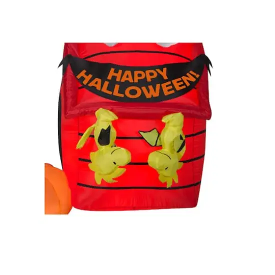 6ft. Airblown&reg; Inflatable Halloween LED Snoopy House {3}
