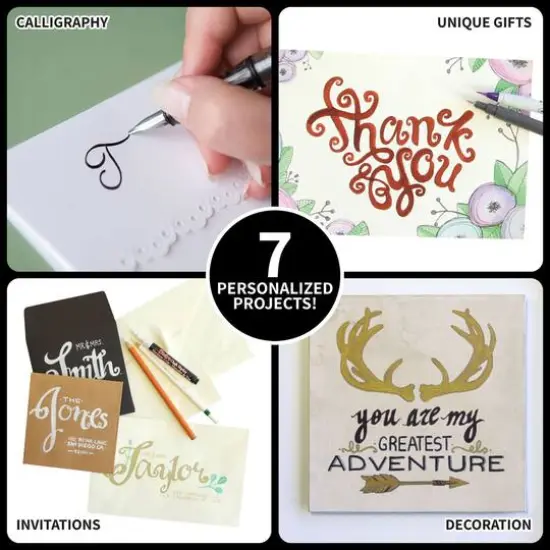 SpiceBox Introduction to Creative Lettering Kit {6}