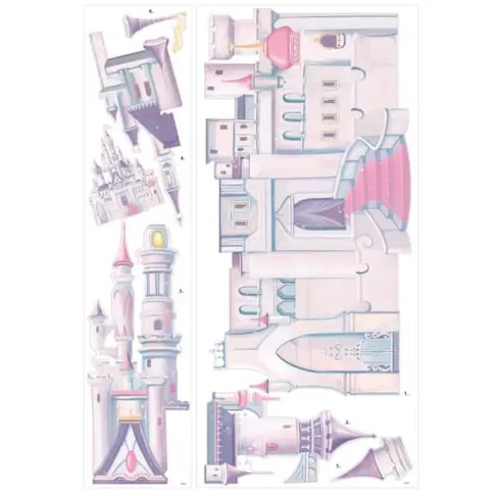 RoomMates Disney&reg; Princess Castle Giant Wall Decal {3}