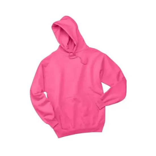 JERZEES&reg; NuBlend Pullover Hooded Sweatshirt Neon Pink {1}