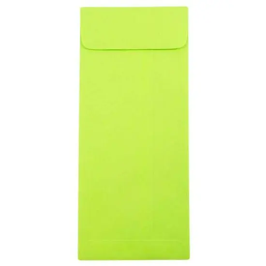 JAM Paper #10 Ultra Lime Green Policy Business Envelopes {2}