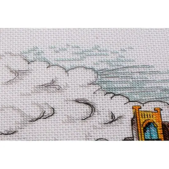 Abris Art Colored Town 2 Cross Stitch Kit {4}