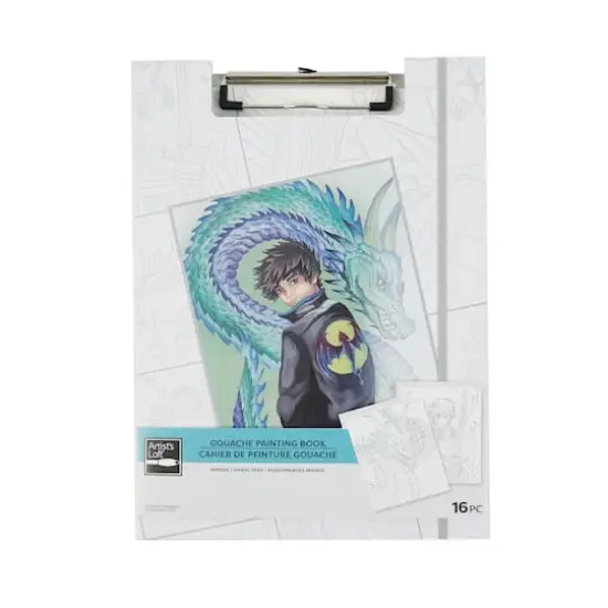 Manga Characters Gouache Painting Book Kit by Artist's Loft&reg; {1}