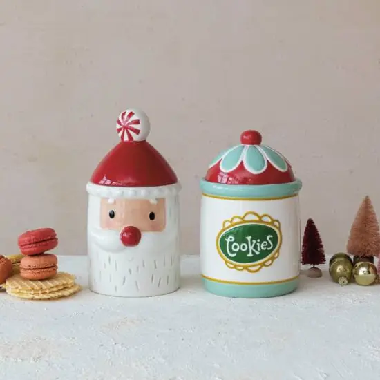 Hello Honey&reg; 8.5" Multicolor Round Stoneware Cookie Jar {3}