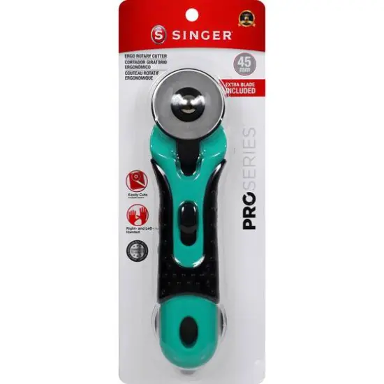 SINGER&reg; ProSeries 45mm Stick Rotary Cutter with Ergonomic Handle & Blade Replacement {3}
