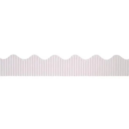Bordette&reg; Decorative Borders, 50ft. White {1}