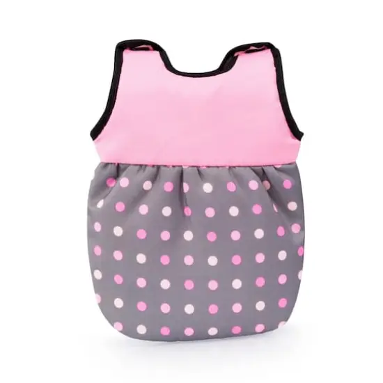 Bayer Design Black & Pink Dots Baby Doll Travel Bed & Accessories Set {4}