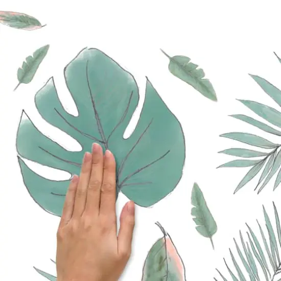 RoomMates Mr. Kate Hand-Drawn Palm Peel & Stick Wall Decals {9}